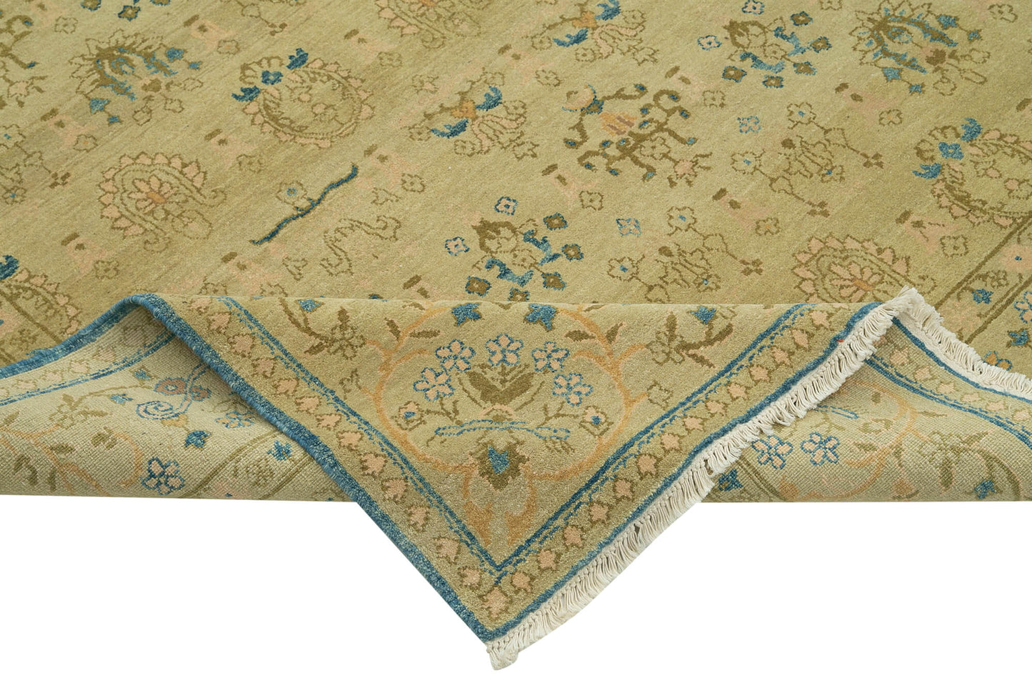 8x10 Beige Oushak Rug - 33394