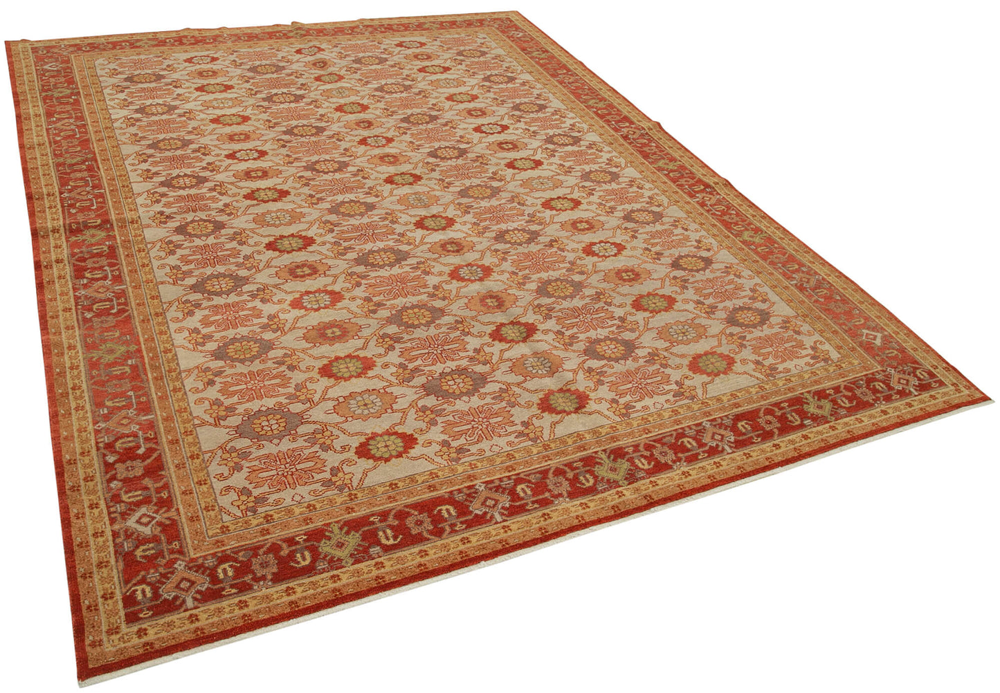 8x10 Red Oushak Rug - 33403