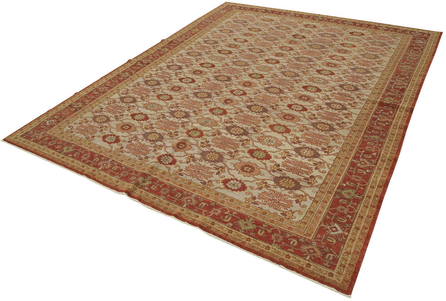 8x10 Red Oushak Rug - 33403