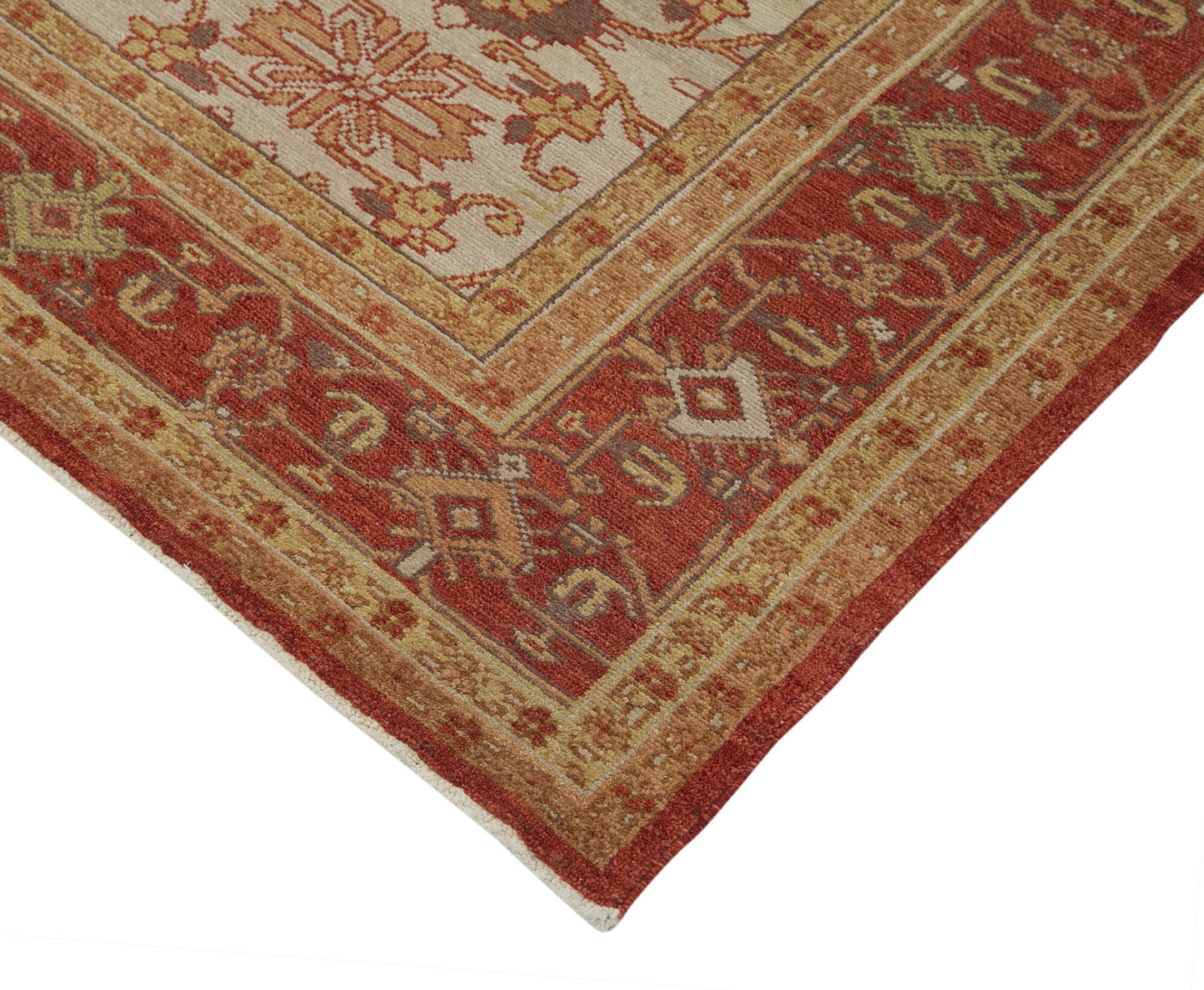 8x10 Red Oushak Rug - 33403