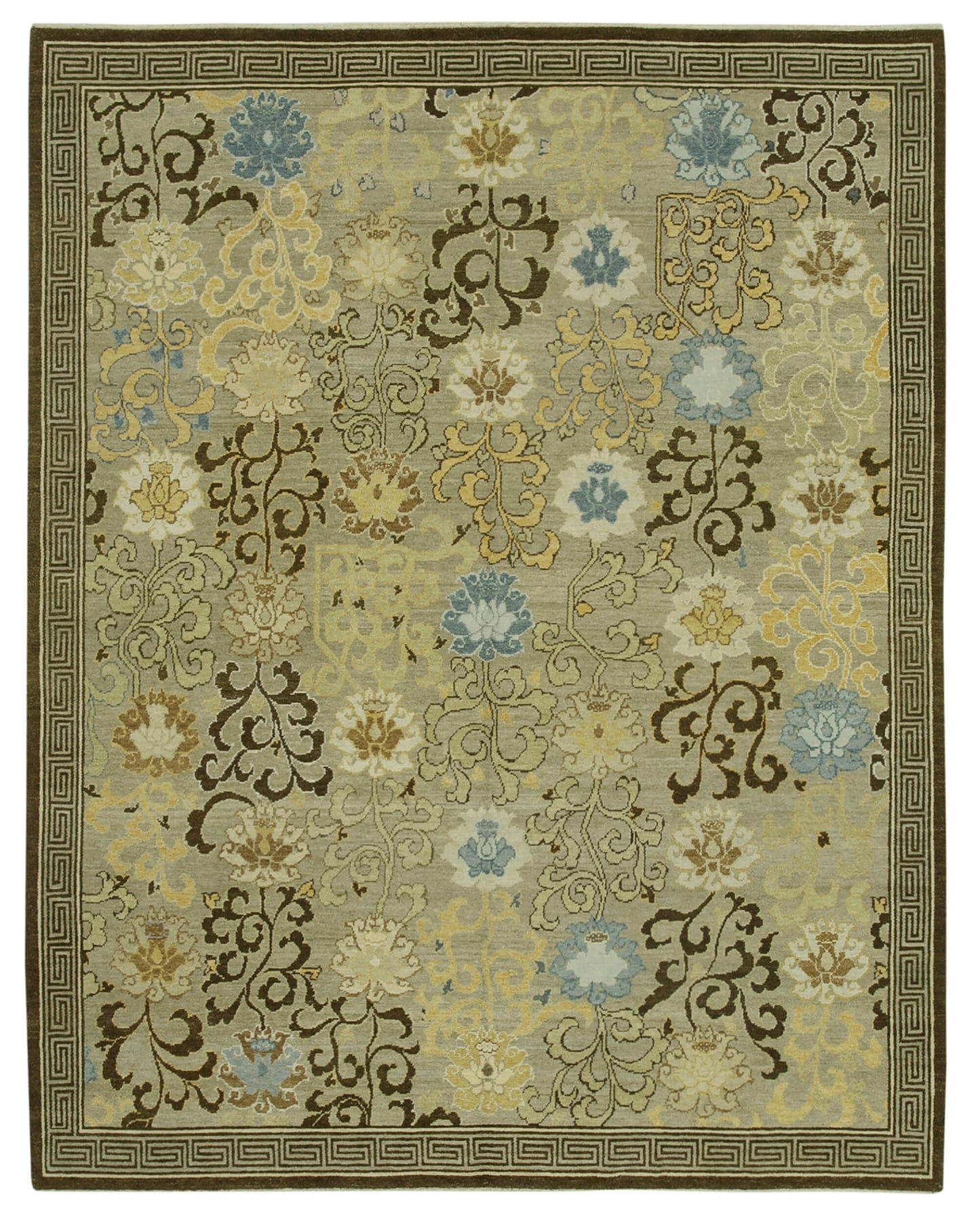 8x10 Brown Oushak Rug - 33407