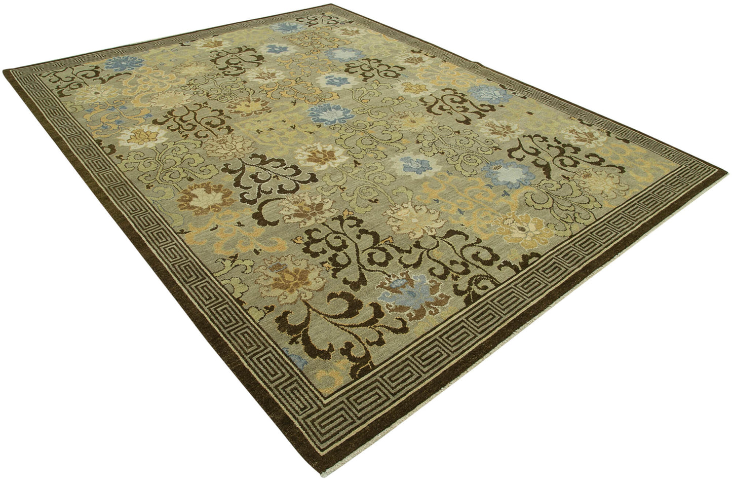 8x10 Brown Oushak Rug - 33407