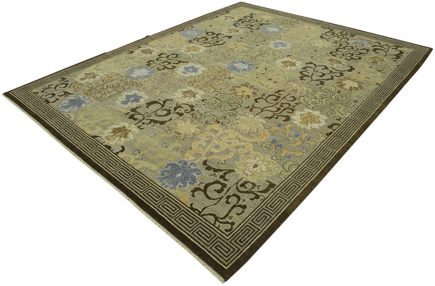 8x10 Brown Oushak Rug - 33407