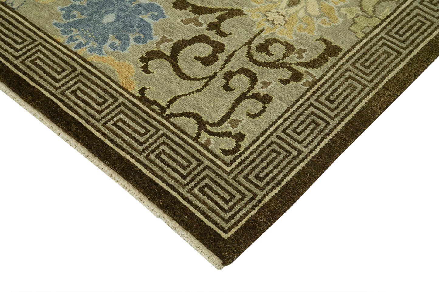 8x10 Brown Oushak Rug - 33407