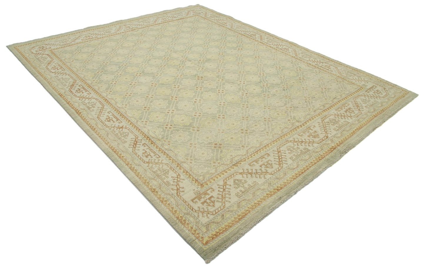 8x10 Beige Oushak Rug - 33411