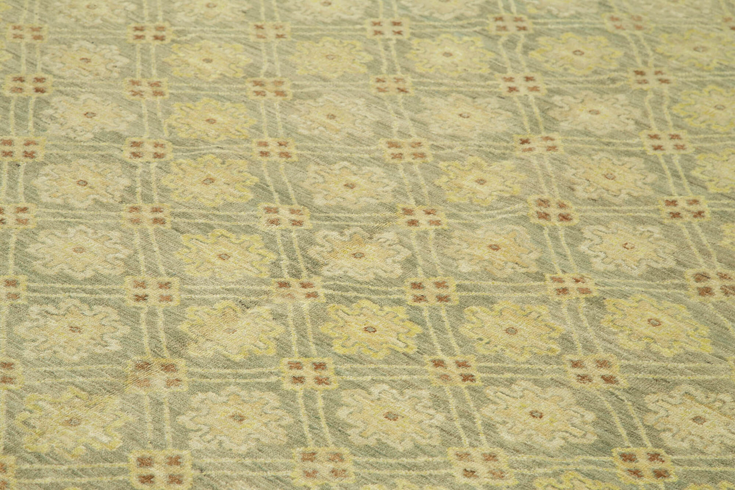 8x10 Beige Oushak Rug - 33411