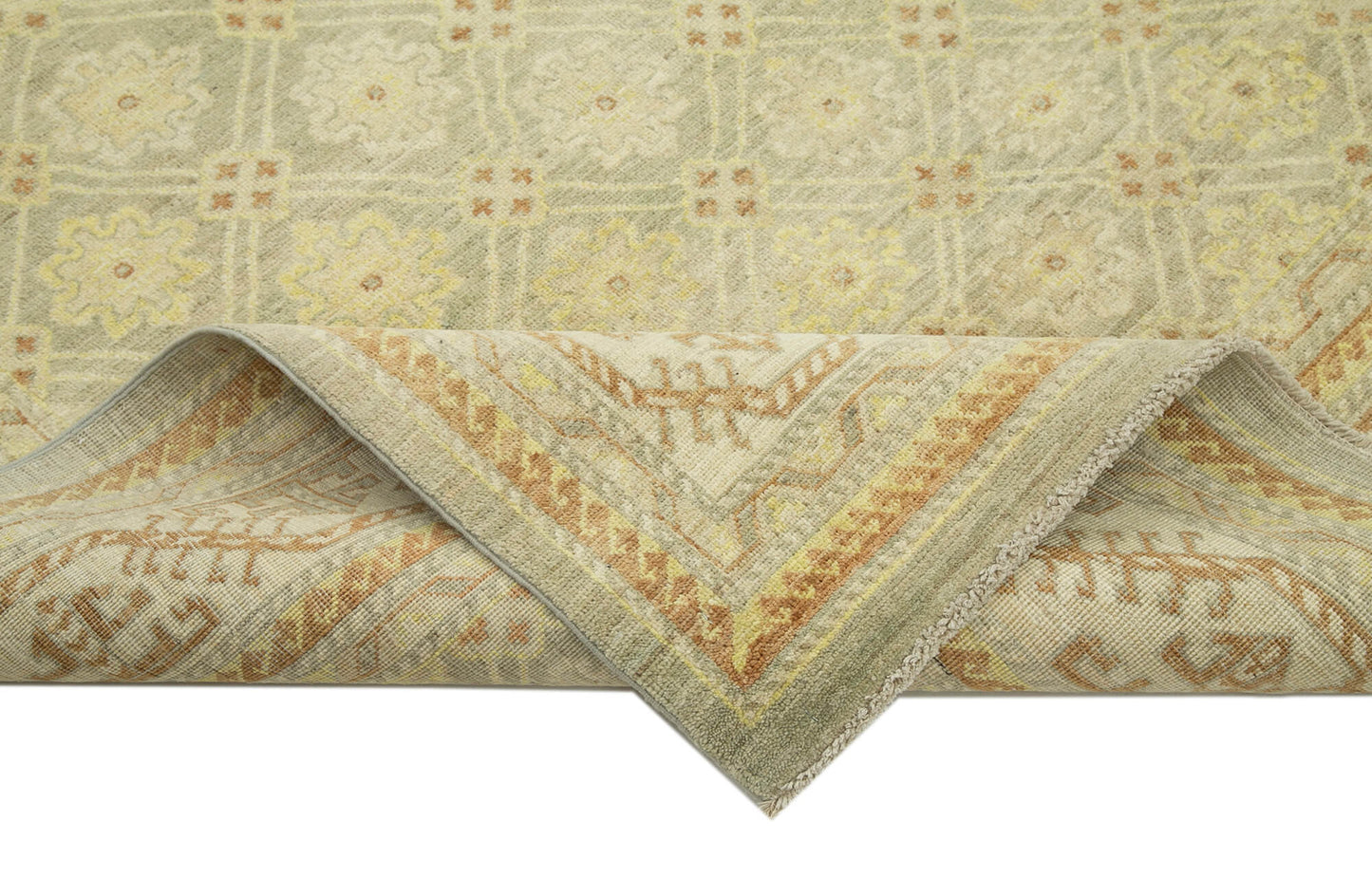 8x10 Beige Oushak Rug - 33411