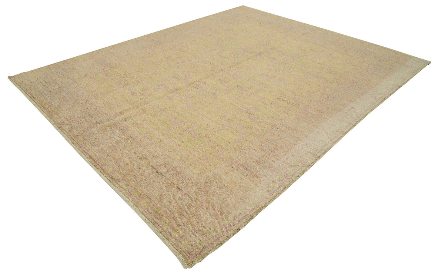 8x10 Yellow Oushak Rug - 33412