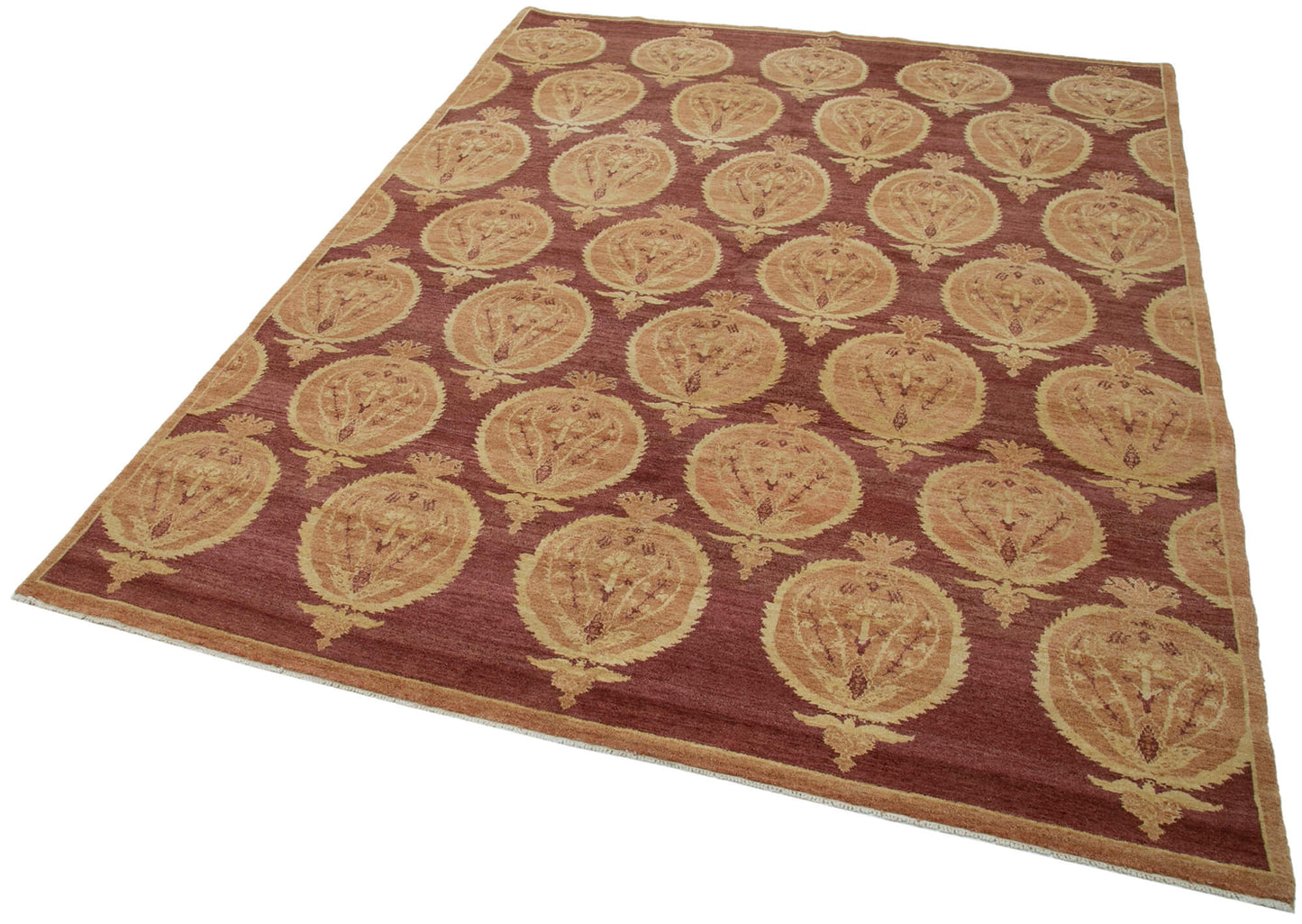 6x8 Red Oushak Rug - 33421