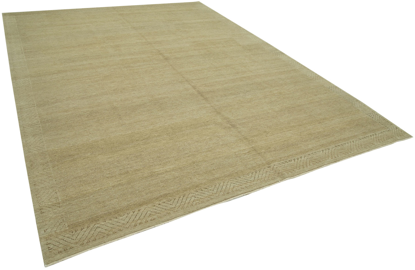 9x12 Beige Oushak Rug - 33439