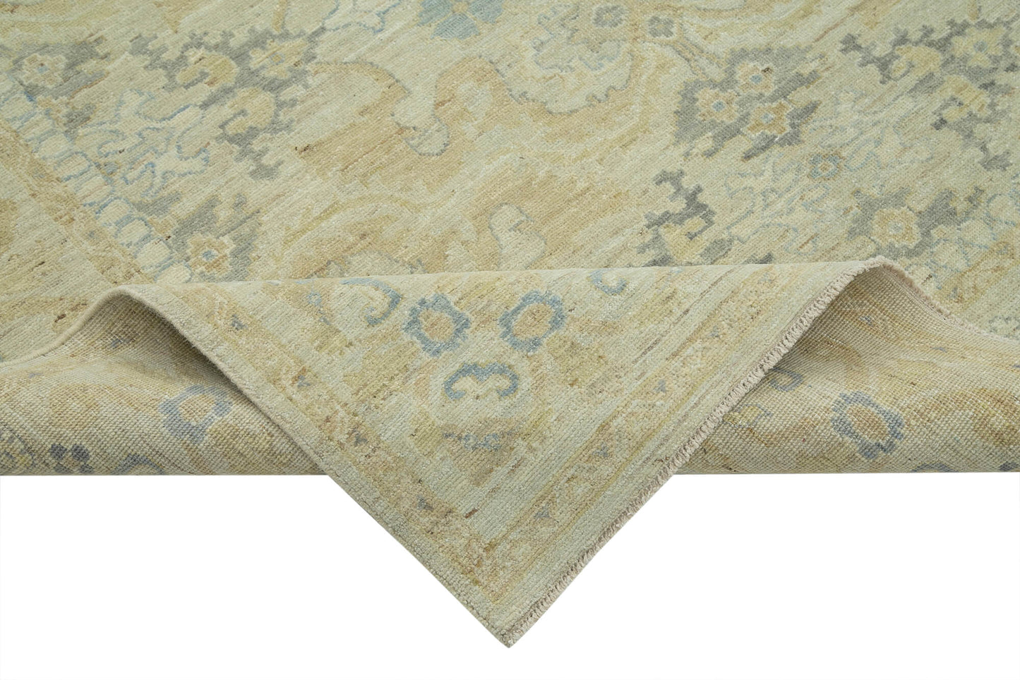 9x12 Beige Oushak Rug - 33440