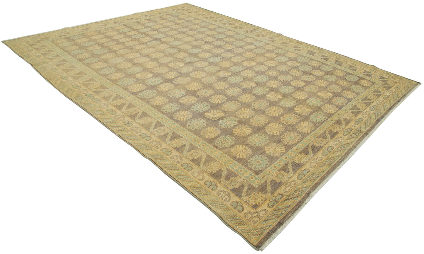 9x12 Beige Oushak Rug - 33443