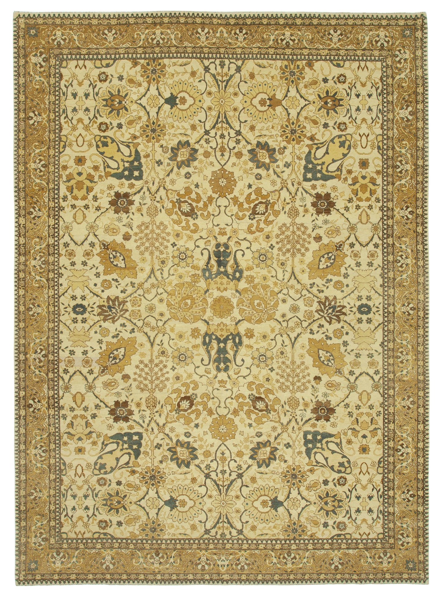 10x14 Beige Oushak Rug - 33454