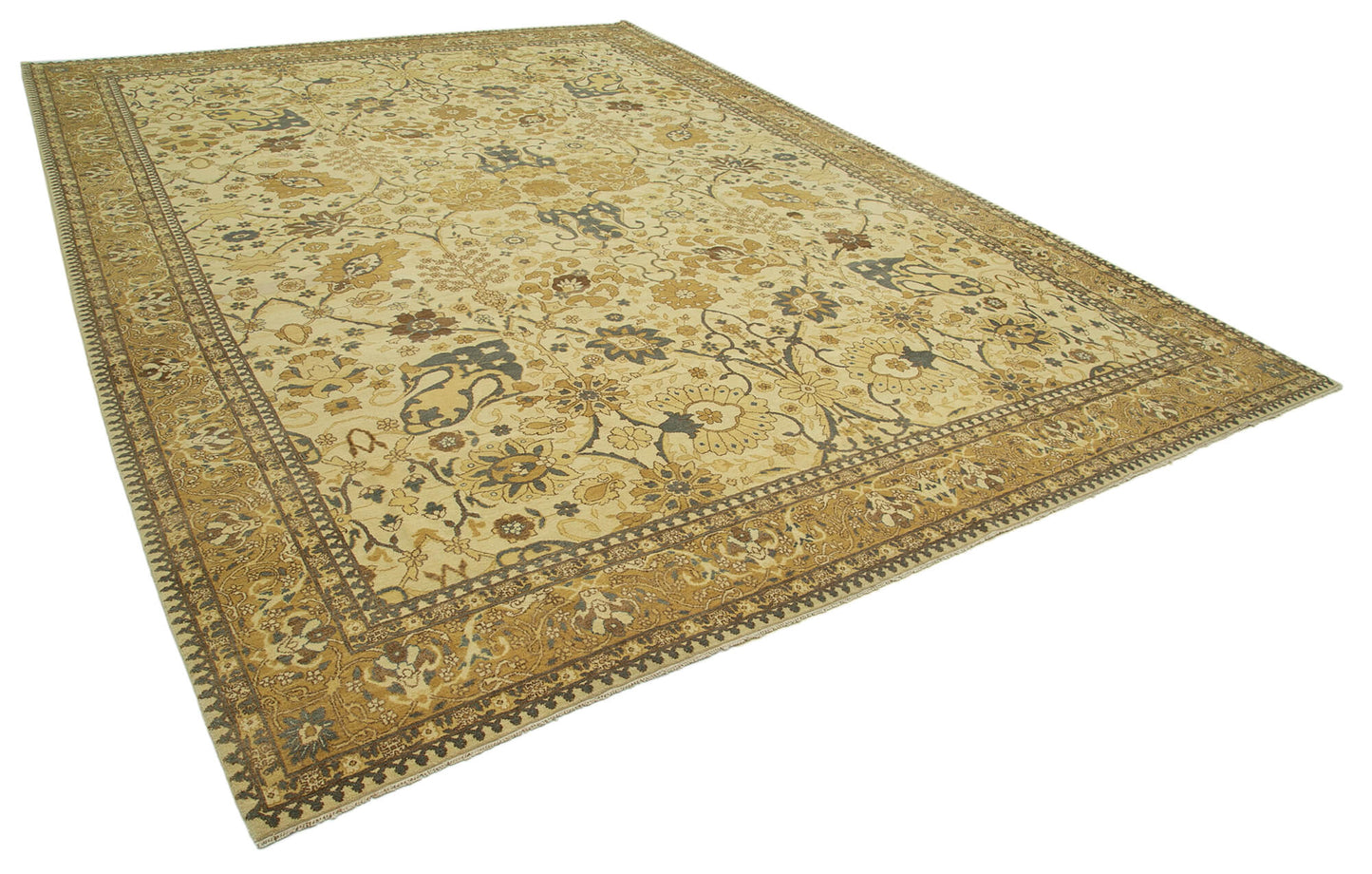 10x14 Beige Oushak Rug - 33454