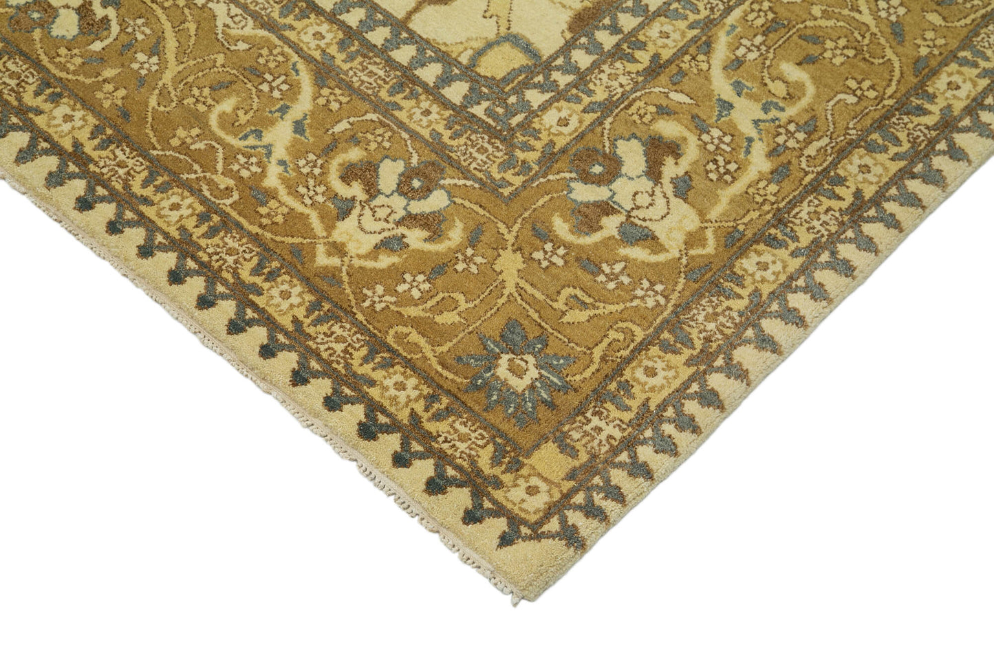 10x14 Beige Oushak Rug - 33454