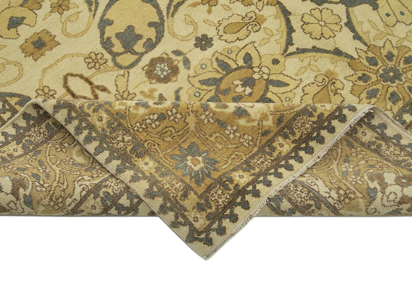 10x14 Beige Oushak Rug - 33454