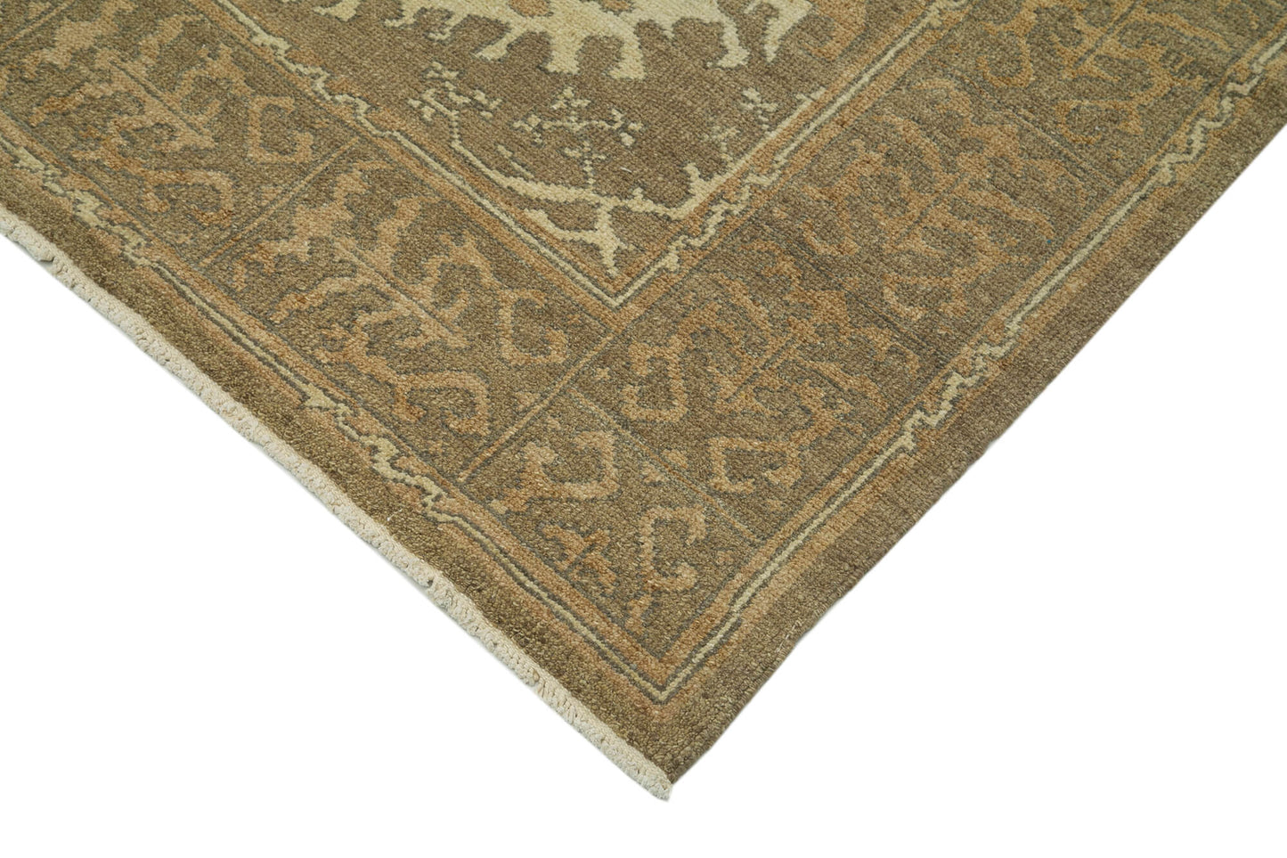 10x14 Brown Oushak Rug - 33456