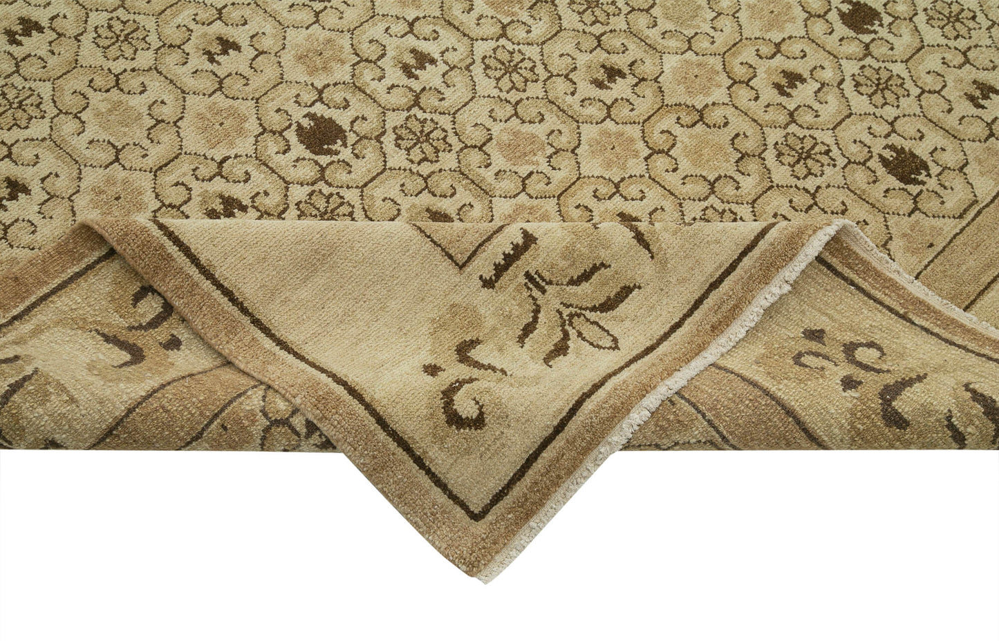 10x14 Beige Oushak Rug - 33460