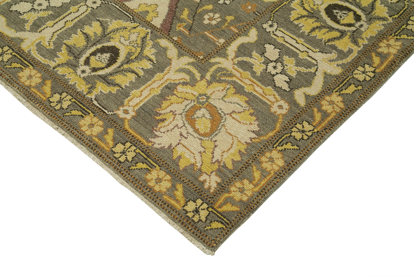 9x12 Brown Oushak Rug - 33463