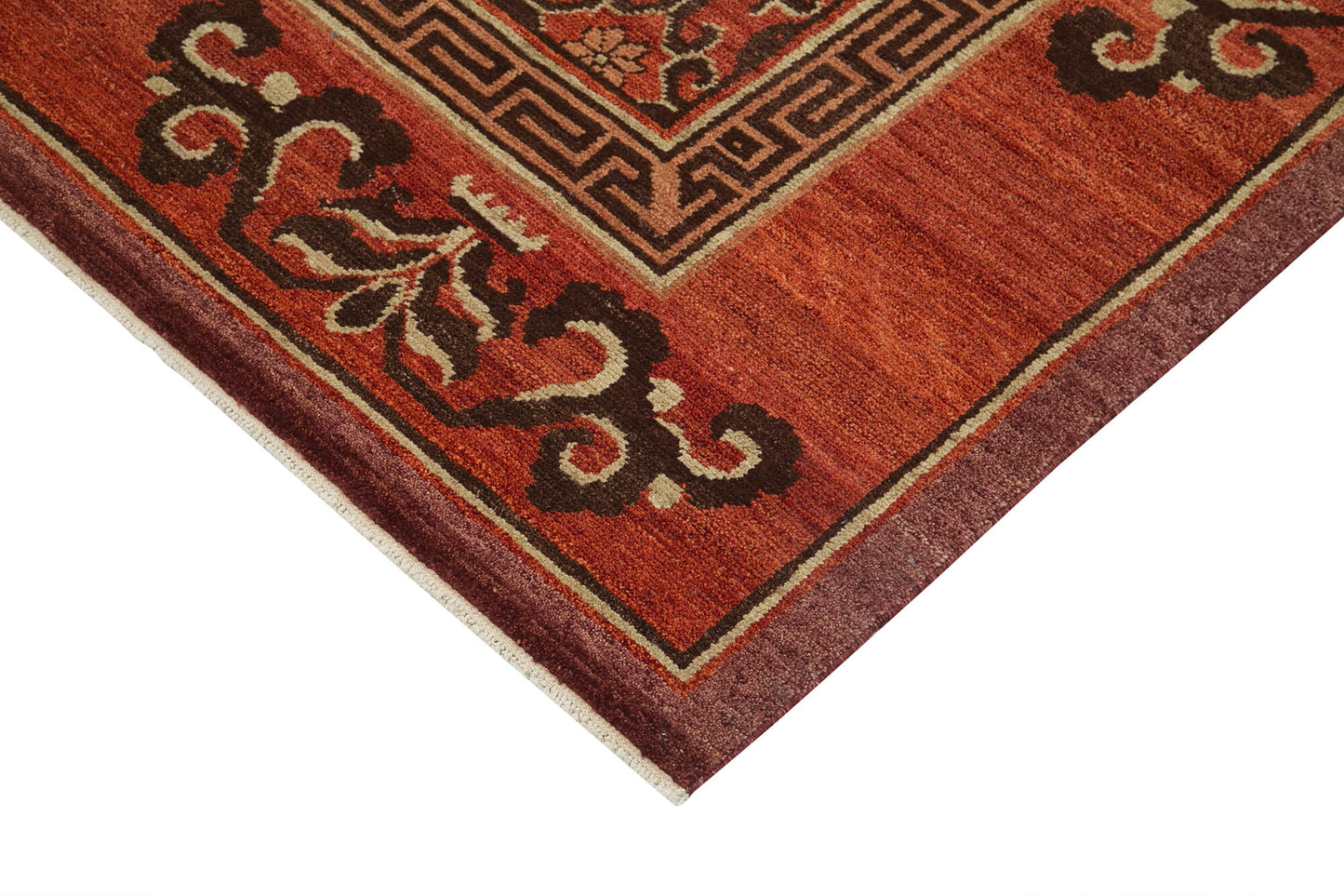 9x12 Red Oushak Rug - 33465