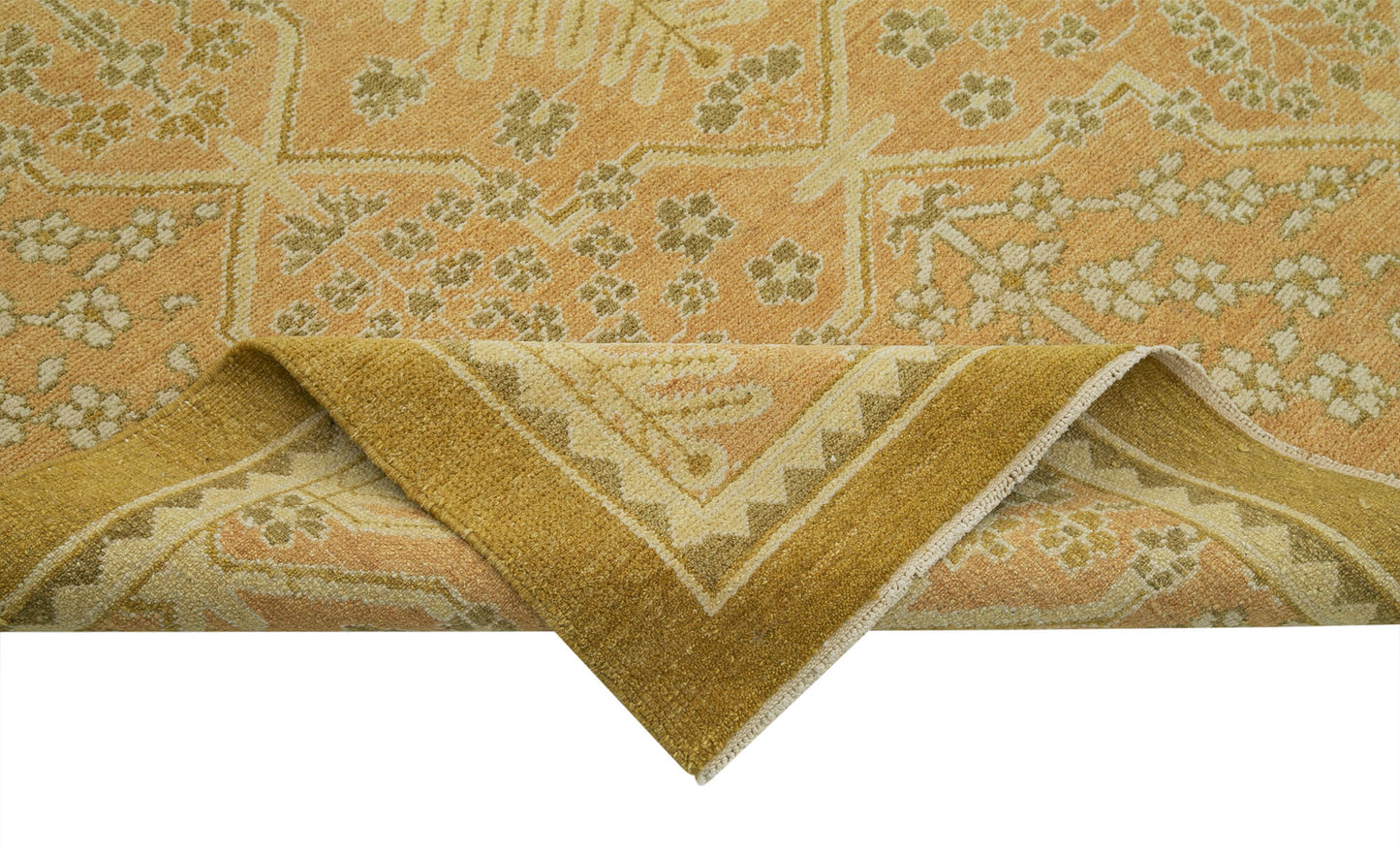 9x12 Beige Oushak Rug - 33466