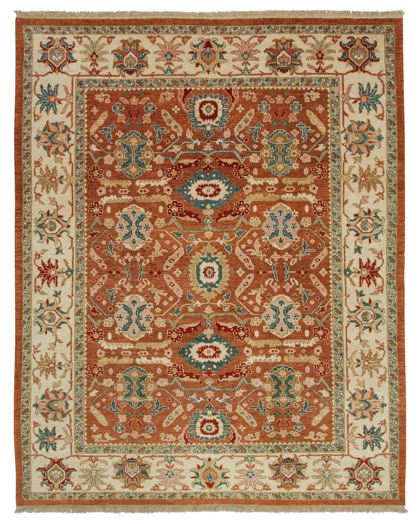 9x12 Red Oushak Rug - 33468