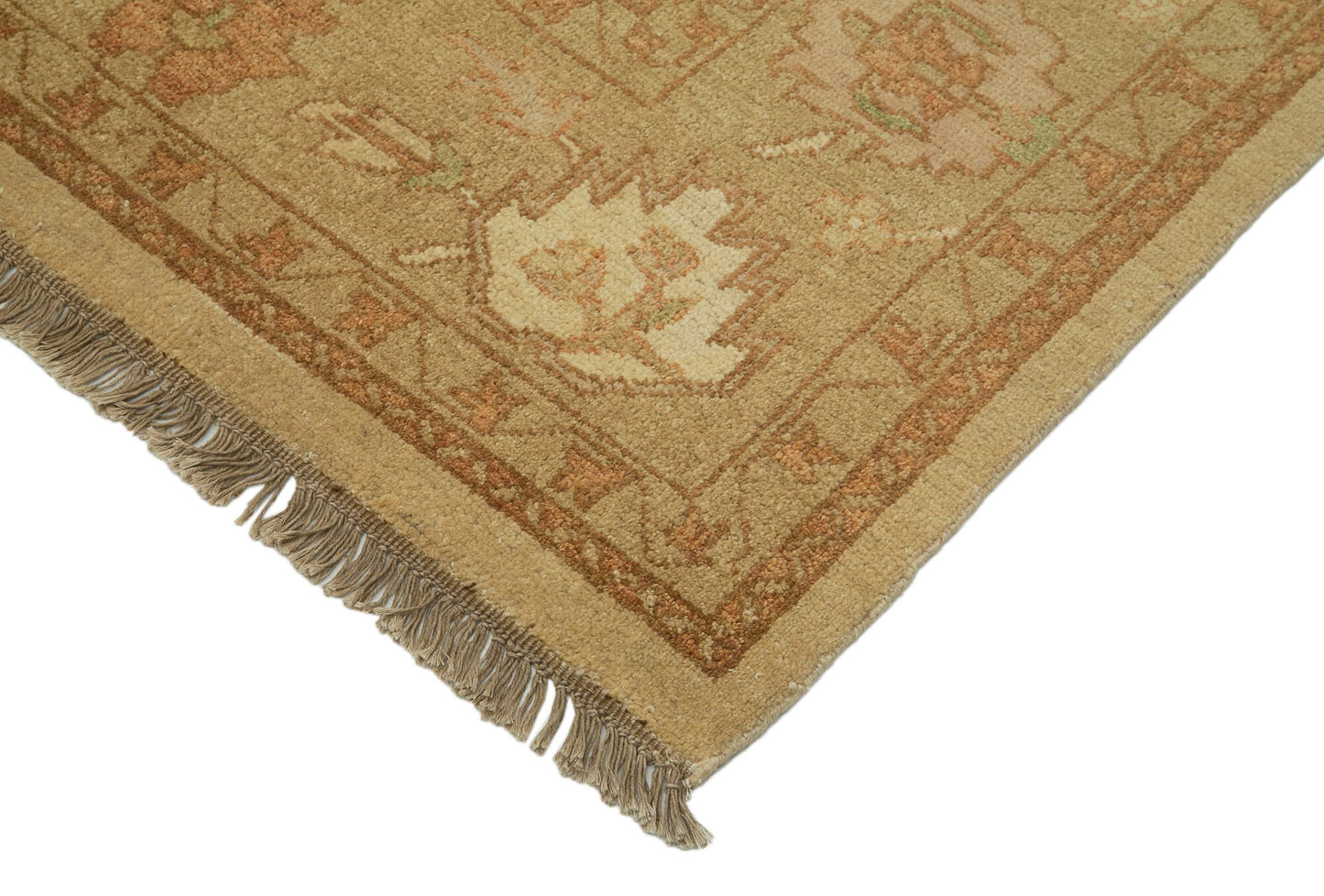 9x12 Beige Oushak Rug - 33470