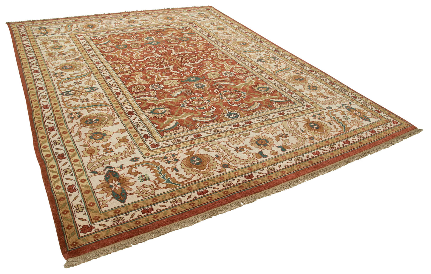 9x11 Red Oushak Rug - 33472