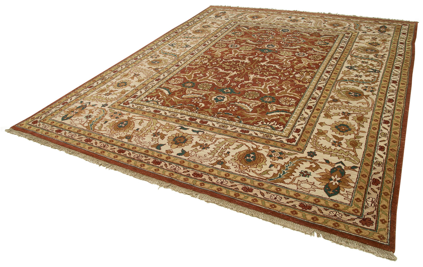 9x11 Red Oushak Rug - 33472