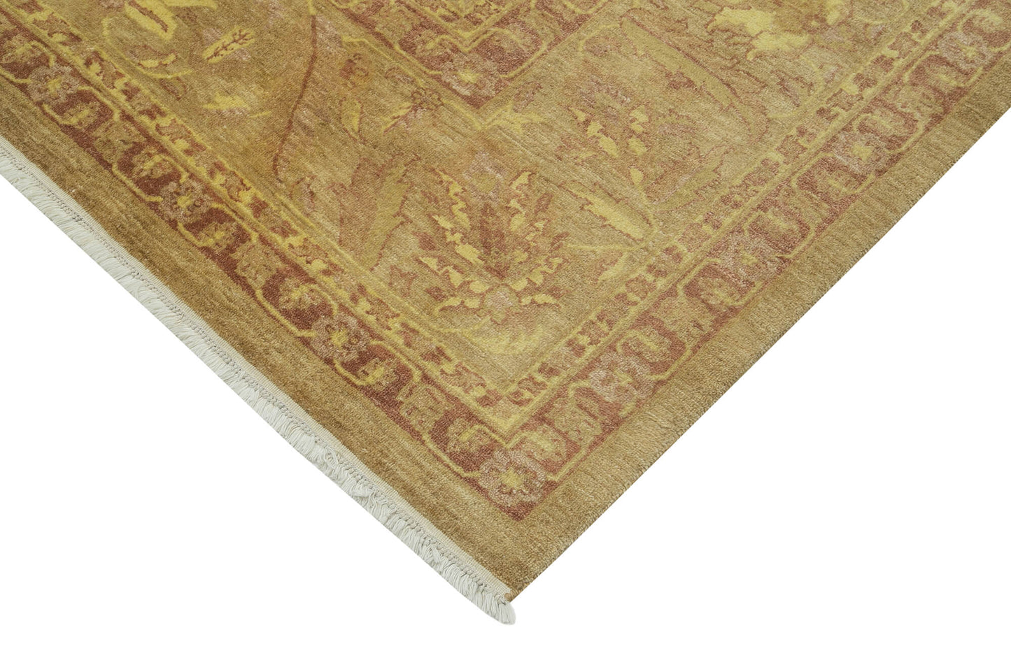 9x12 Brown Oushak Rug - 33476