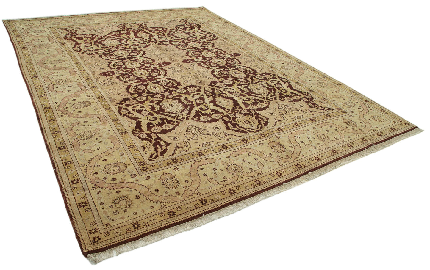 9x12 Beige Oushak Rug - 33482