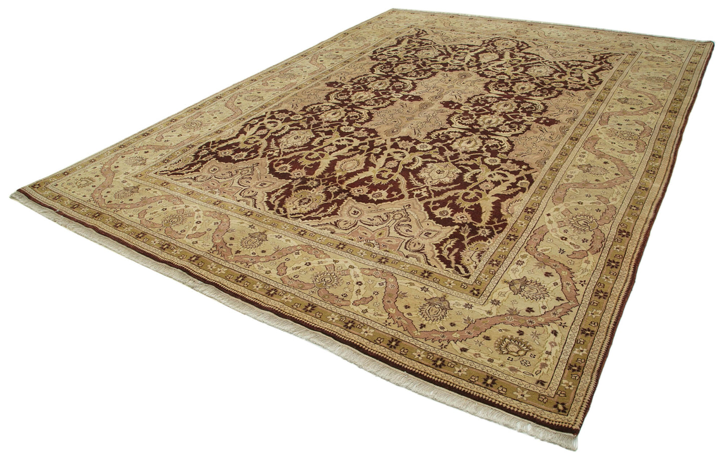 9x12 Beige Oushak Rug - 33482