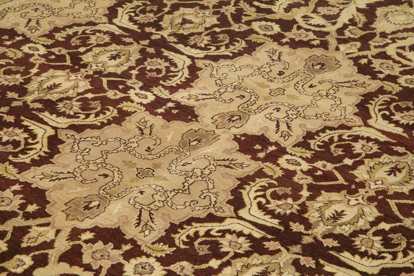 9x12 Beige Oushak Rug - 33482