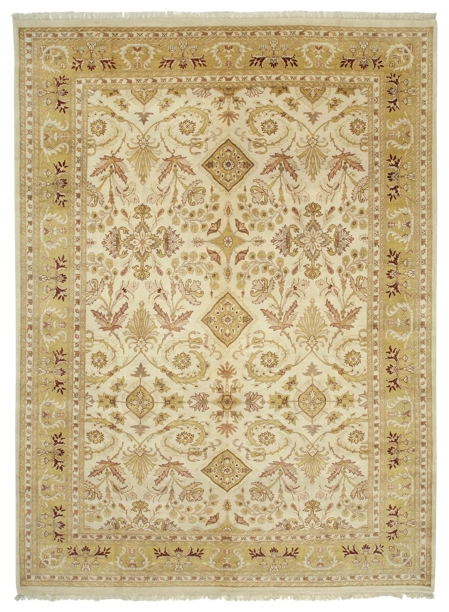 10x14 Beige Oushak Rug - 33491