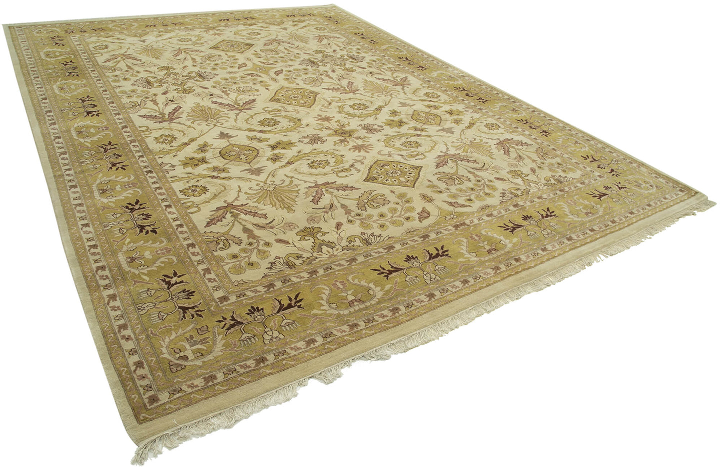 10x14 Beige Oushak Rug - 33491