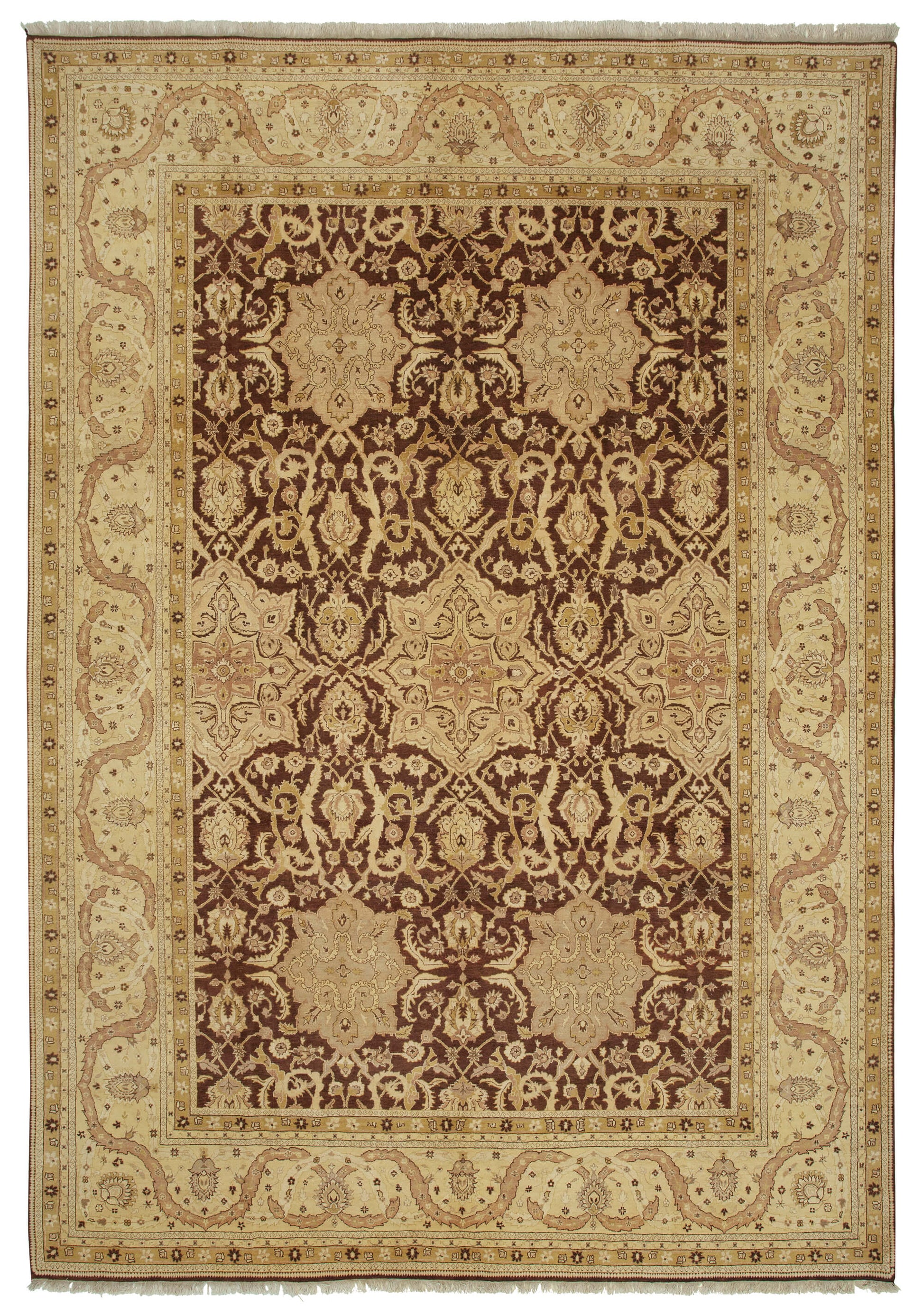 10x14 Beige Oushak Rug - 33492