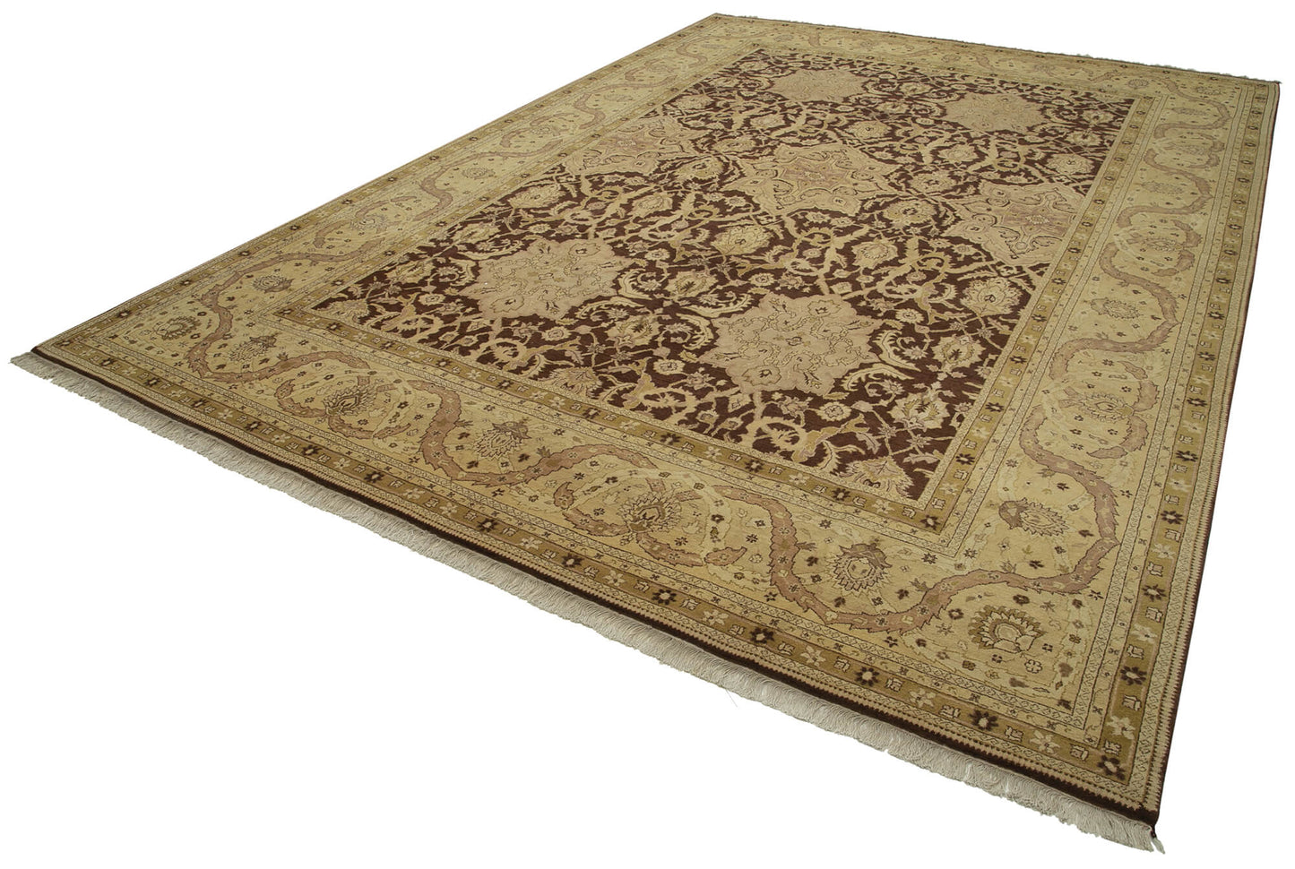 10x14 Beige Oushak Rug - 33492