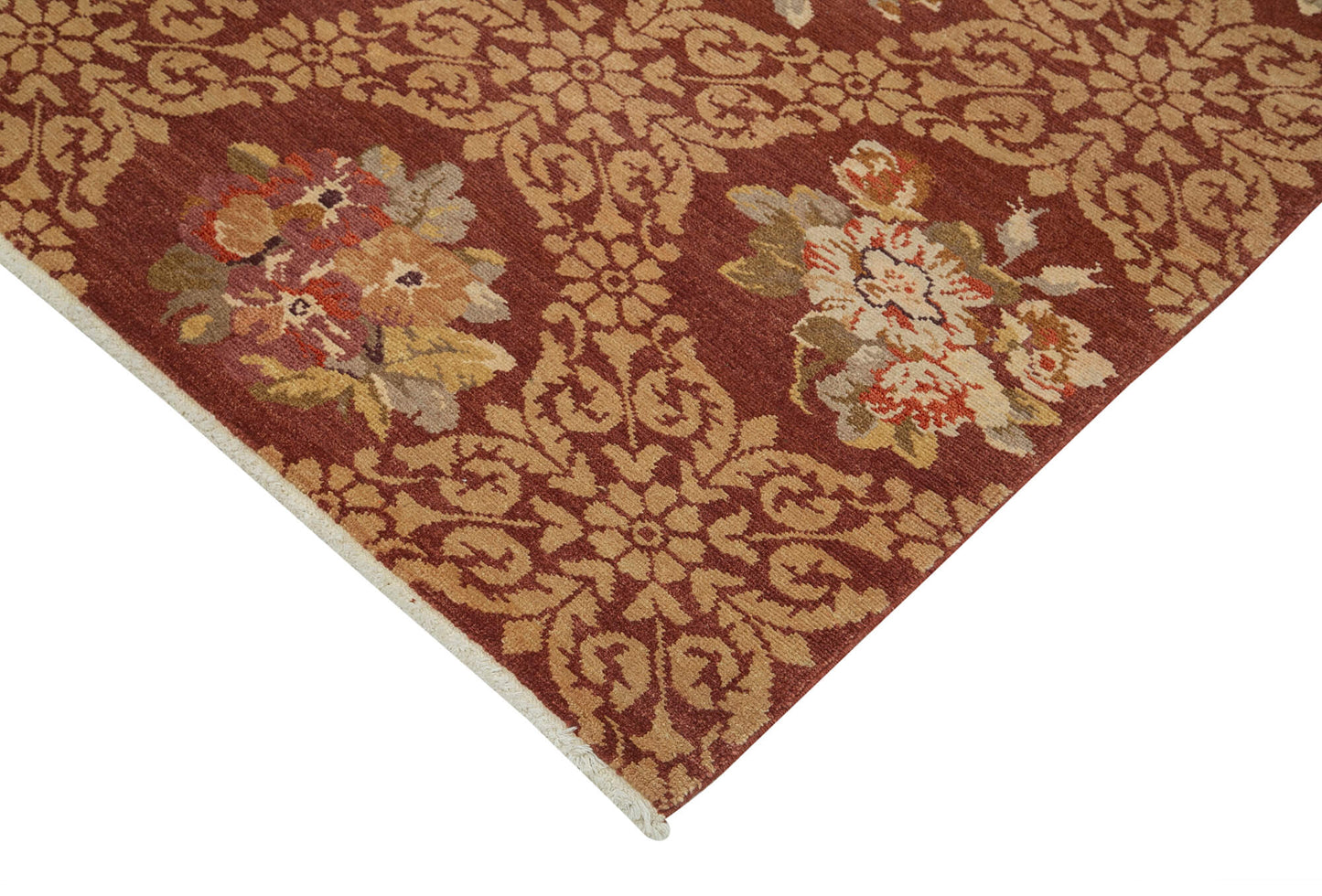 8x10 Red Oushak Rug - 33495