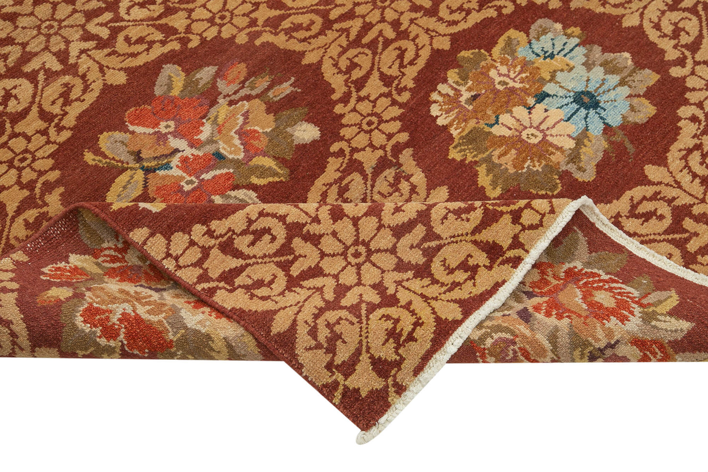 8x10 Red Oushak Rug - 33495