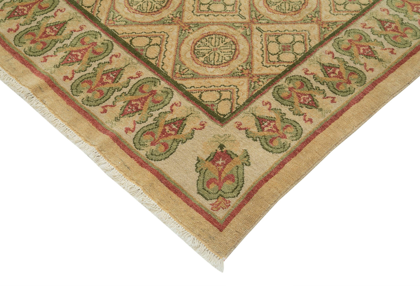 8x10 Beige Oushak Rug - 33496