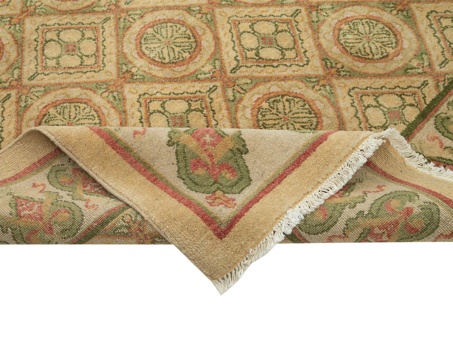 8x10 Beige Oushak Rug - 33496