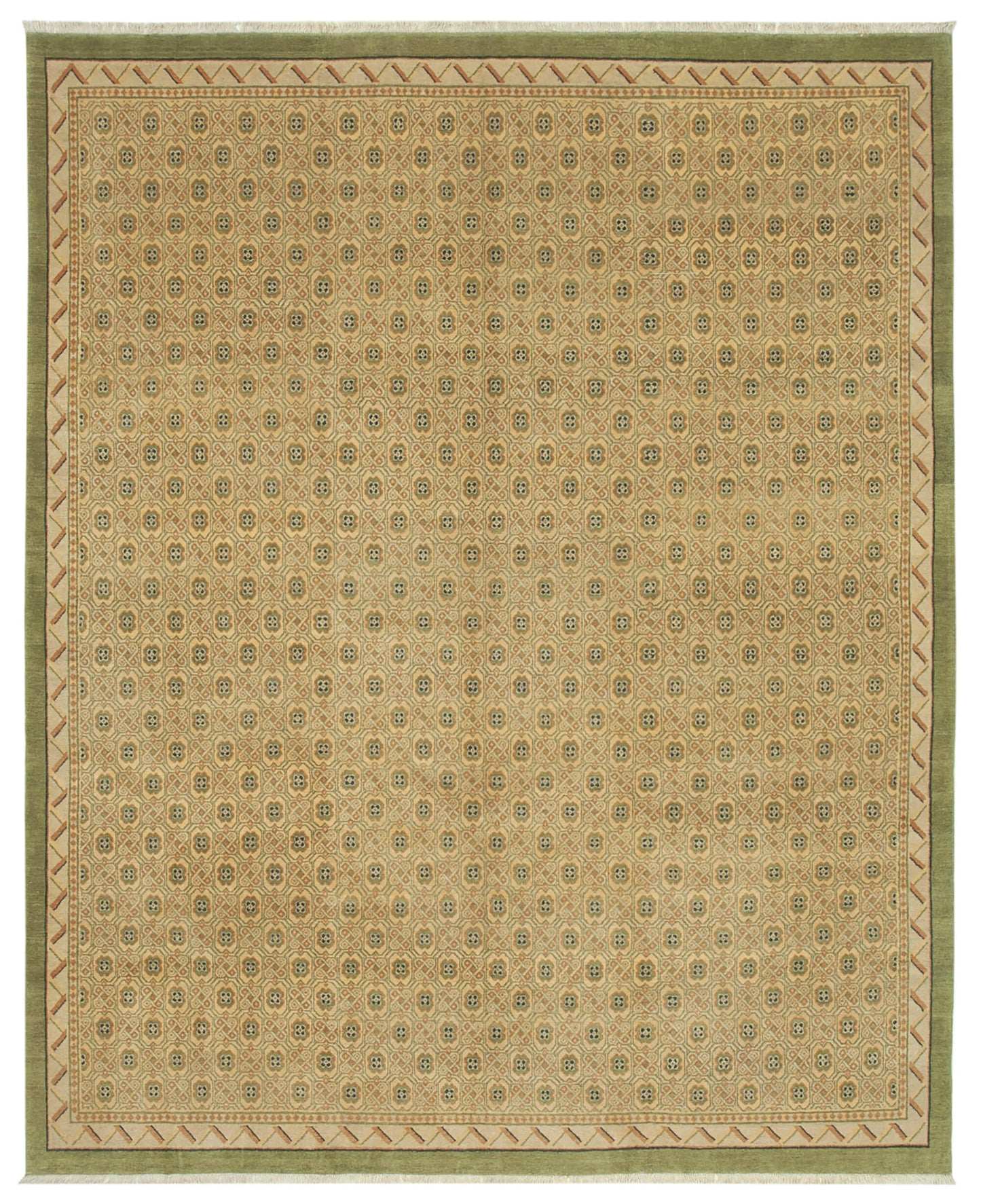 8x10 Beige Oushak Rug - 33497