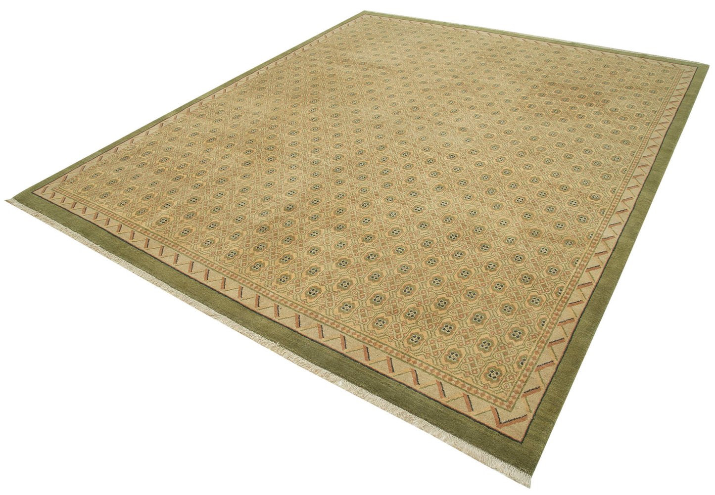 8x10 Beige Oushak Rug - 33497