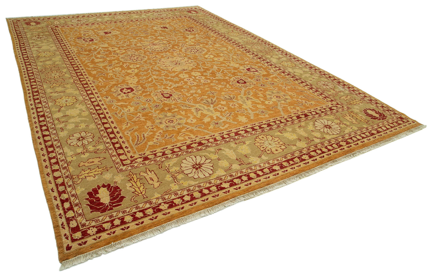 10x14 Orange Oushak Rug - 33506