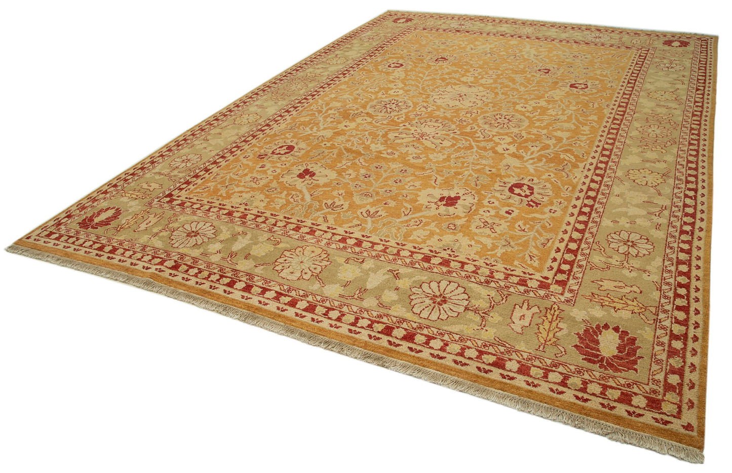 10x14 Orange Oushak Rug - 33506