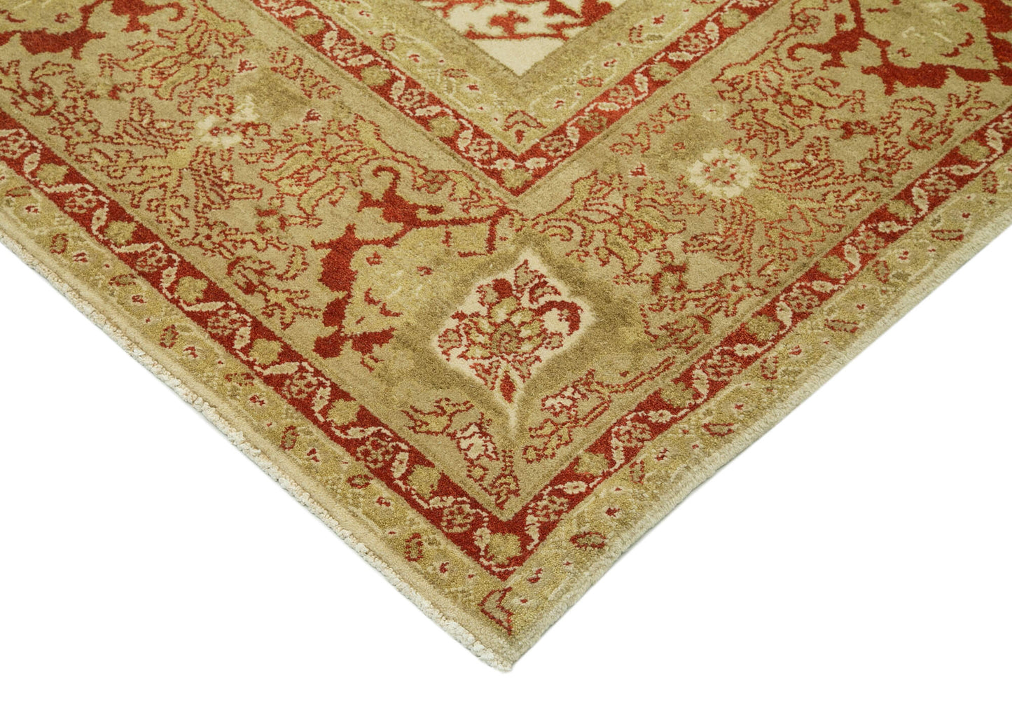 9x12 Beige Oushak Rug - 33508