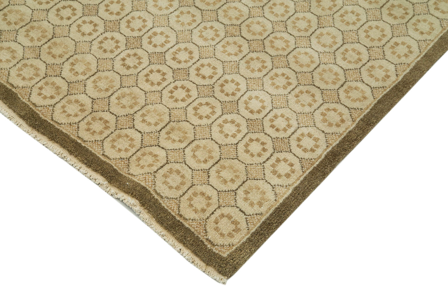 9x12 Beige Oushak Rug - 33509