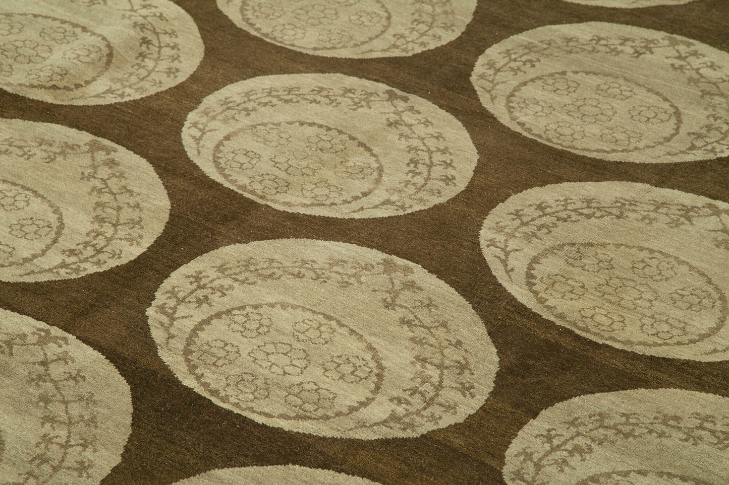 9x12 Brown Oushak Rug - 33511