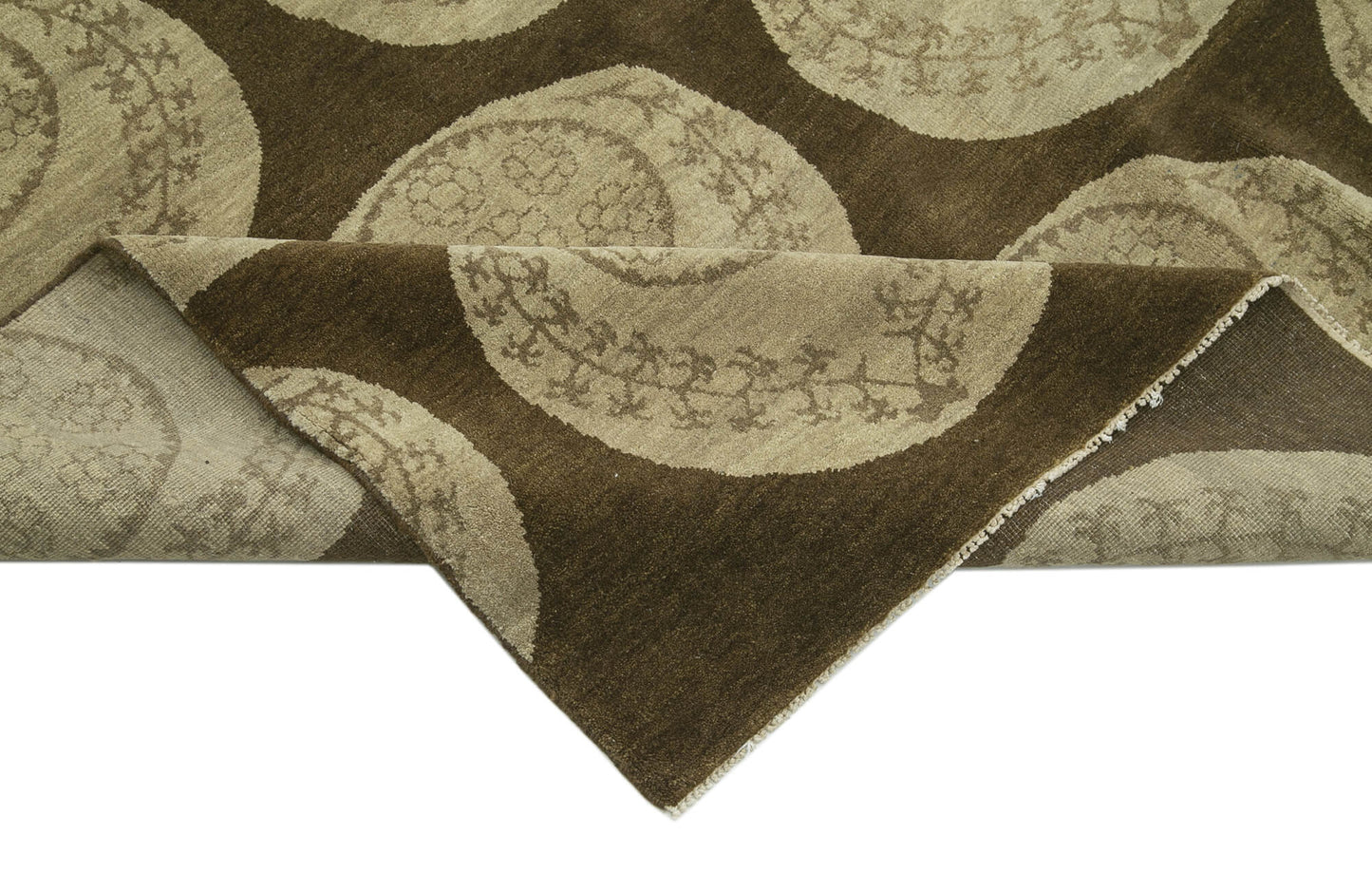 9x12 Brown Oushak Rug - 33511