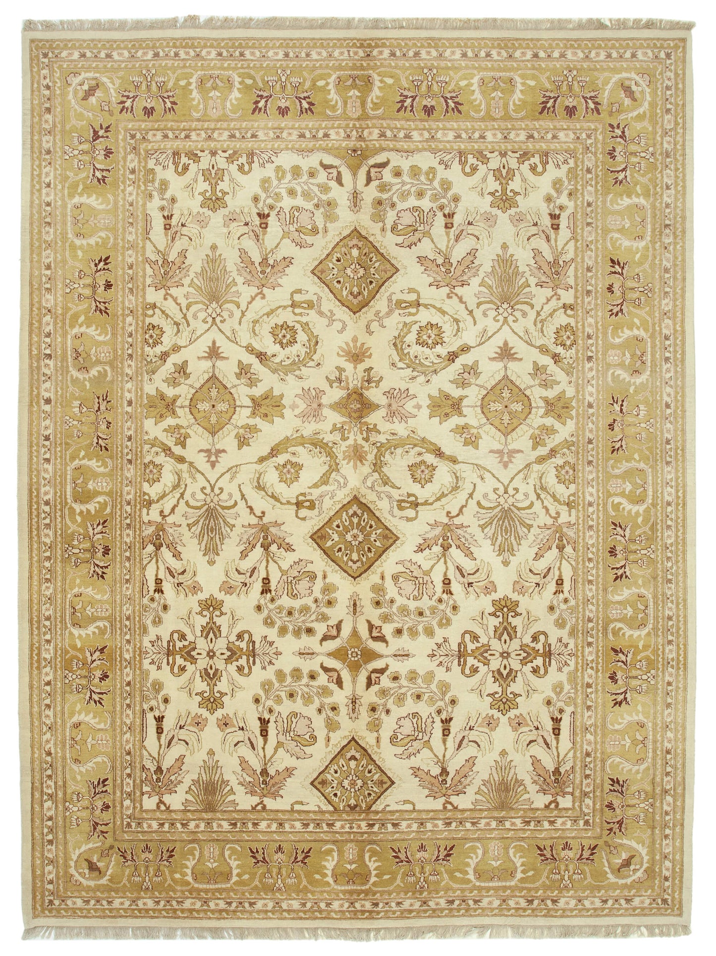 9x12 Beige Oushak Rug - 33529